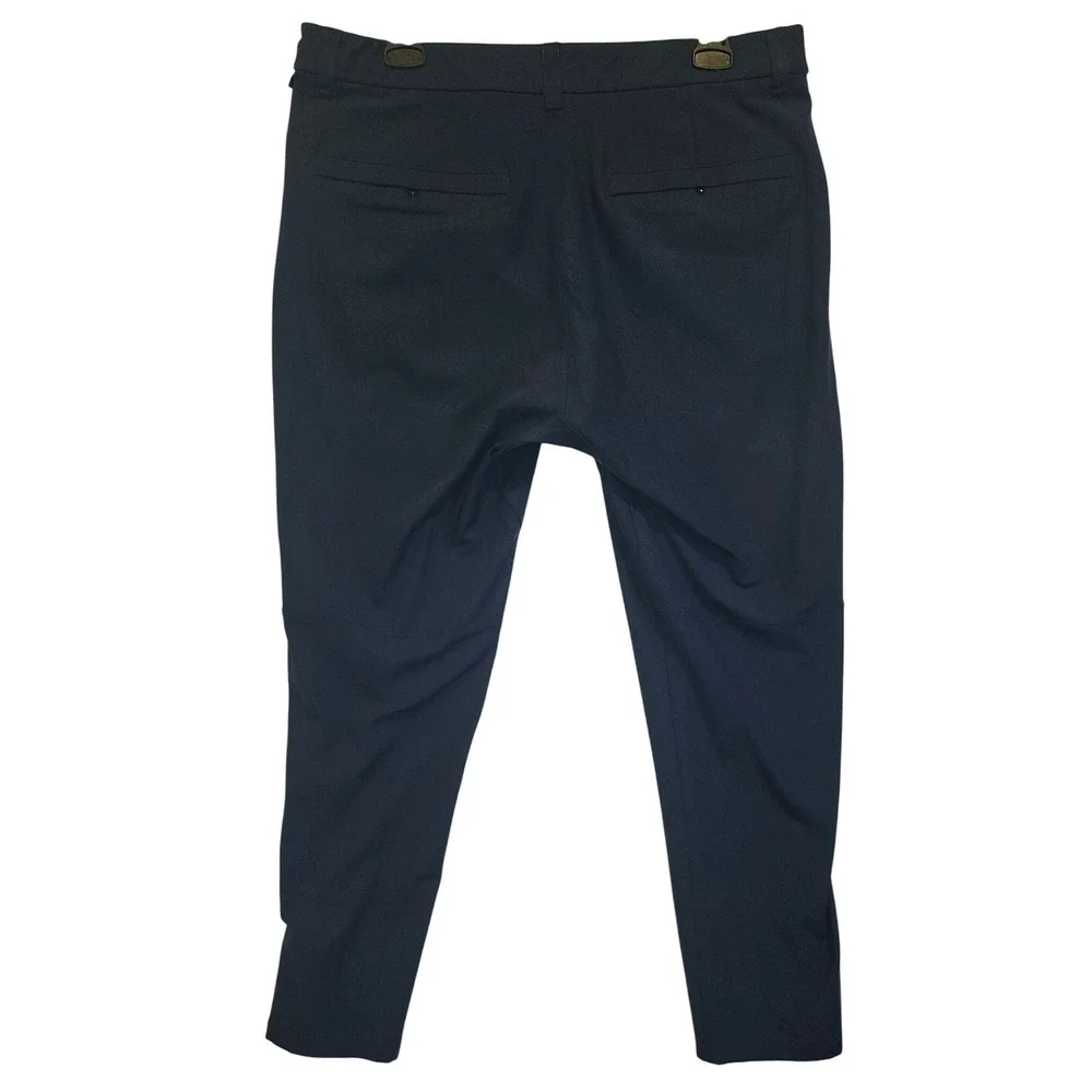 Lululemon Mens Commission Pant Classic Navy Blue Technical Chino Size 34 x‎ 26.5